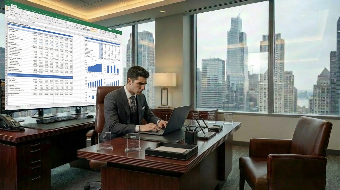 Student studying with computer and textbooks in a library